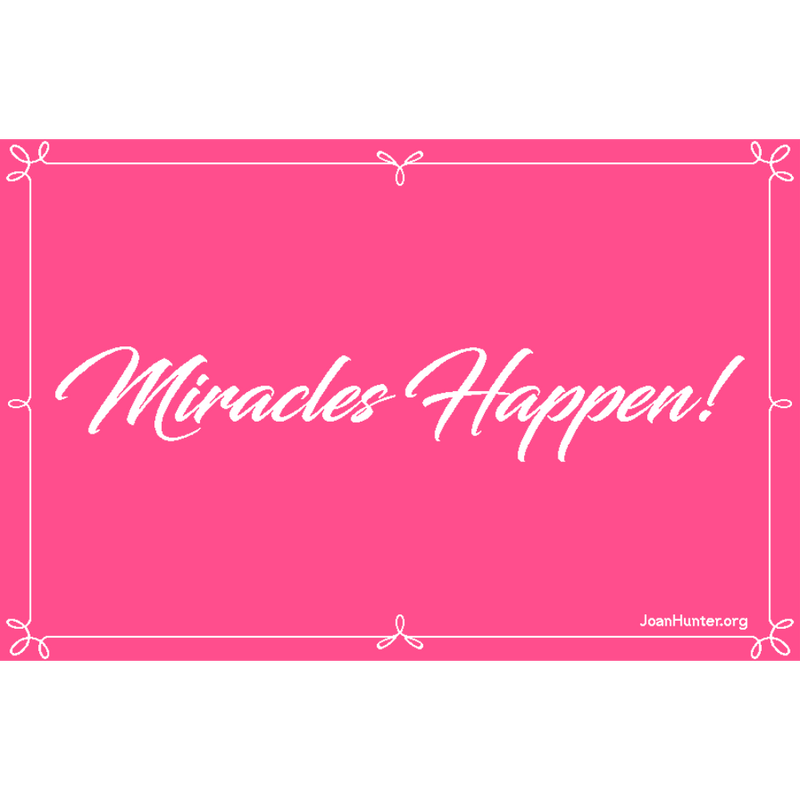 Miracles Happen! Blanket