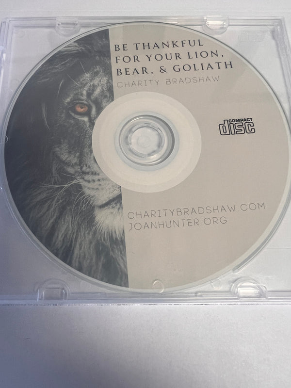 Be Thankful for your Lion, Bear & Goliath