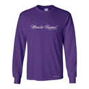 Miracles Happen! Bling, Long Sleeve Shirt