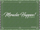 Miracles Happen! for Veterans Blanket